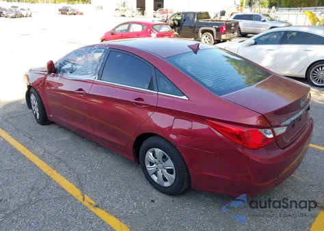 2011 Hyundai Sonata Gls из США, поврежденный, VIN 5NPEB4AC4BH187457